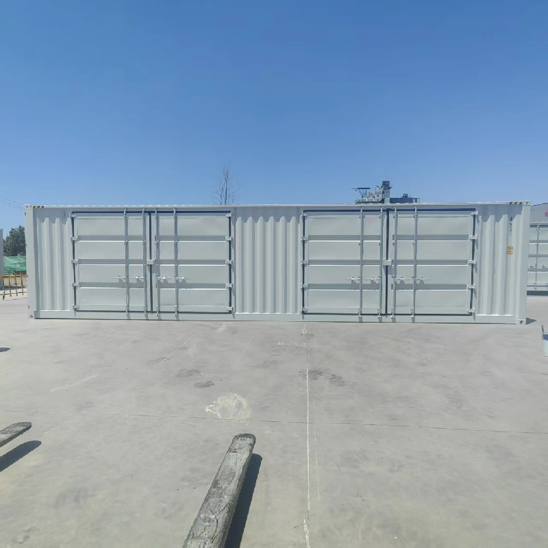 40ft altum Cube continens cum II latus fores