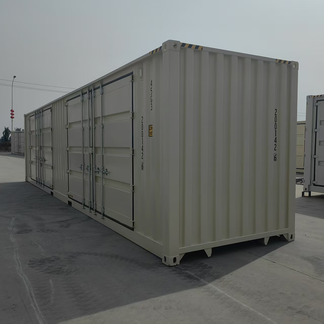 40FT Open latus alta Cube continens