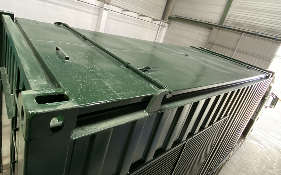 Hard-top Shipping Container